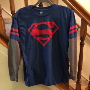 Layered Look Superman Tee
